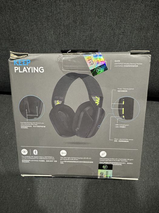 Słuchawki bezprzewodowe do gier Logitech G435 LIGHTSPEED Bluetooth