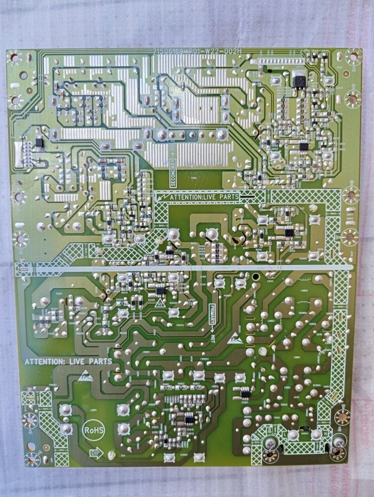 Плата блока питания Филипс 42 дюйма   715G6169-P01-W22-002H