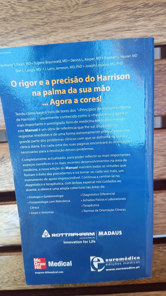 Livro Manual de Medicina de Harrison (17ª Edição)