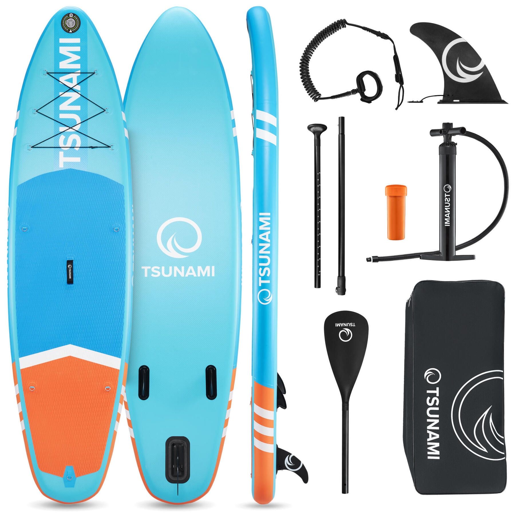 Deska Sup Tsunami T02 320cm Gwarancja kajak siedzisko