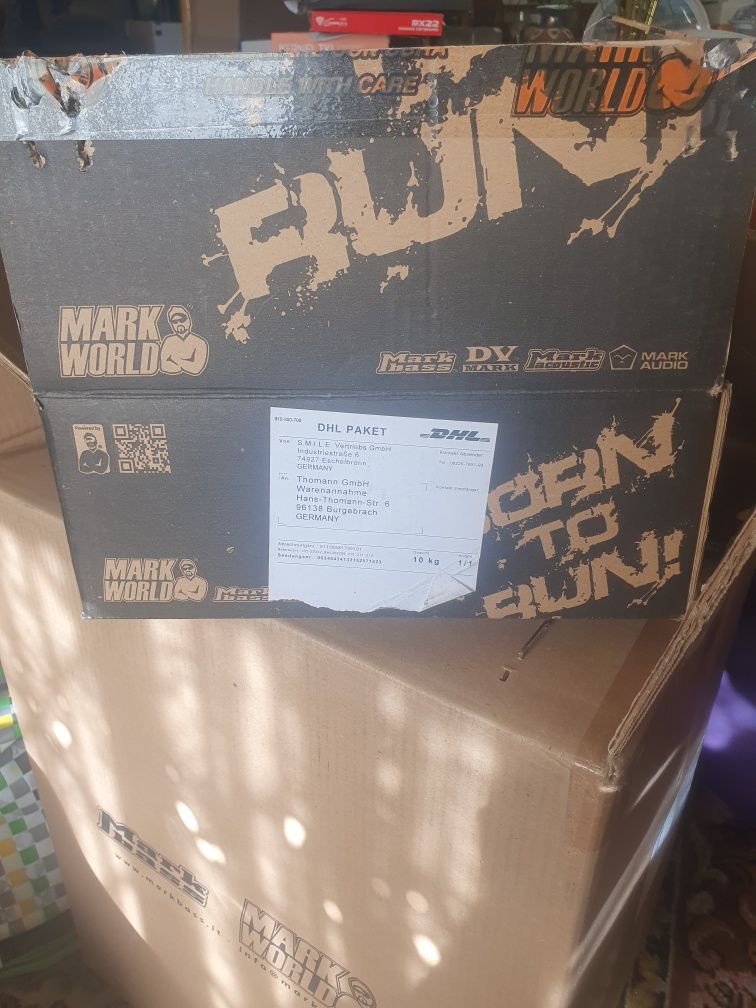 Coluna e Amp Markbass