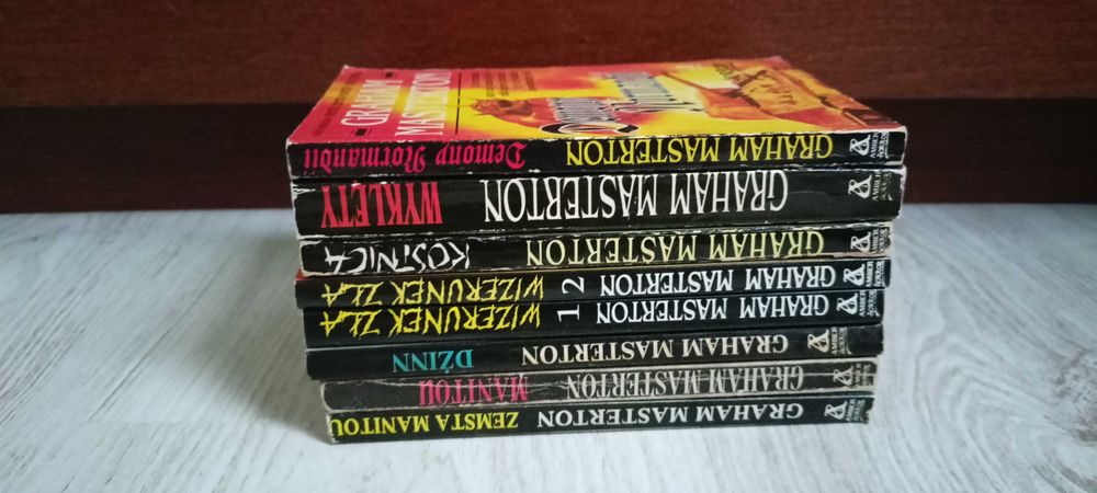 Masterton Wizerunek zła Kostnica Dżinn Zemsta Manitou Demony Normandii