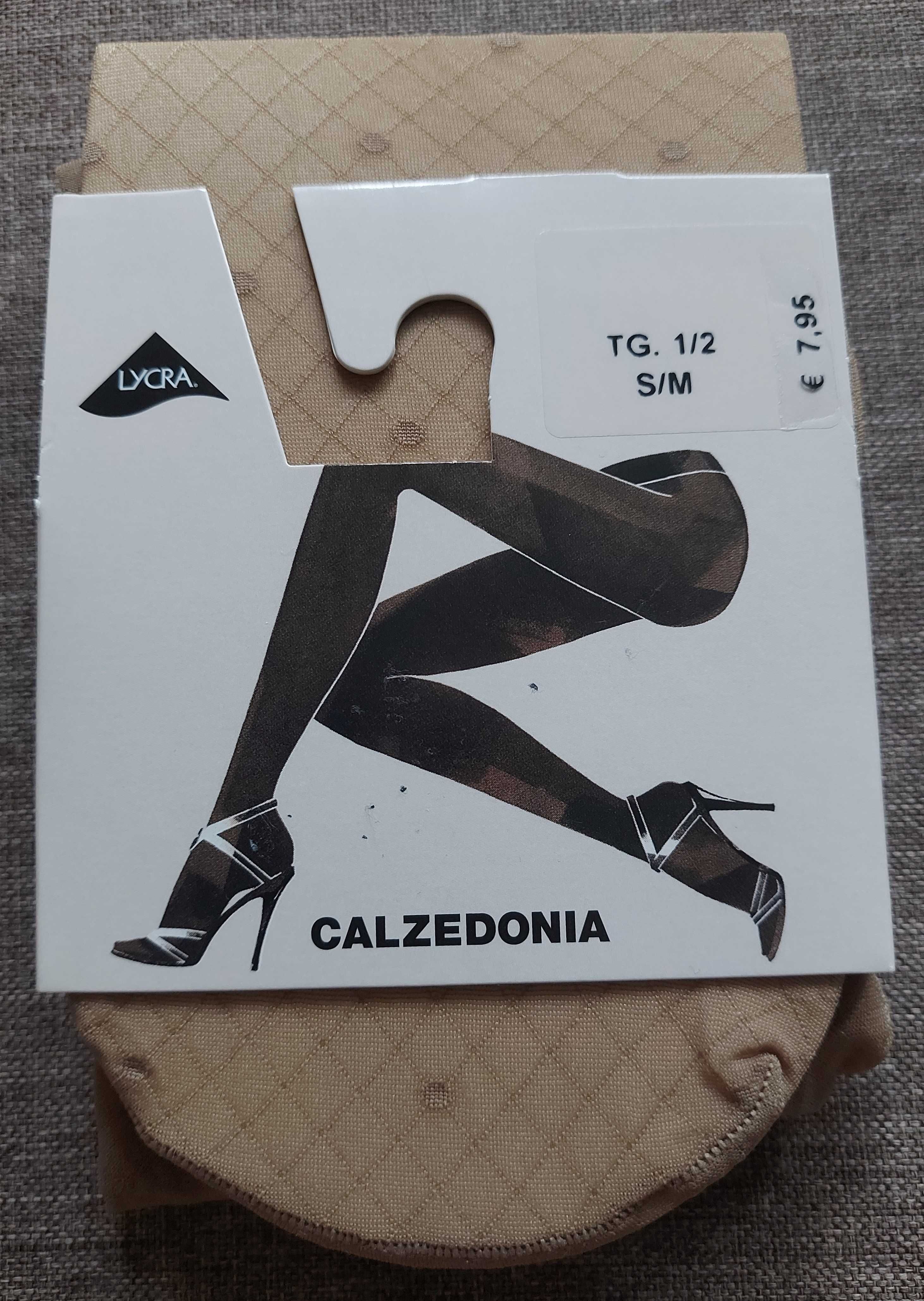 Rajstopy Calzedonia 1/2 S/M we wzorek