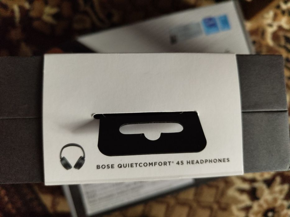 Навушники з мікрофоном Bose QuietComfort 45 Black (866724-0100) НОВЕ