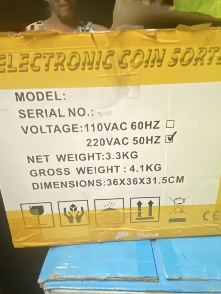 Maquina de contar moedas profissional