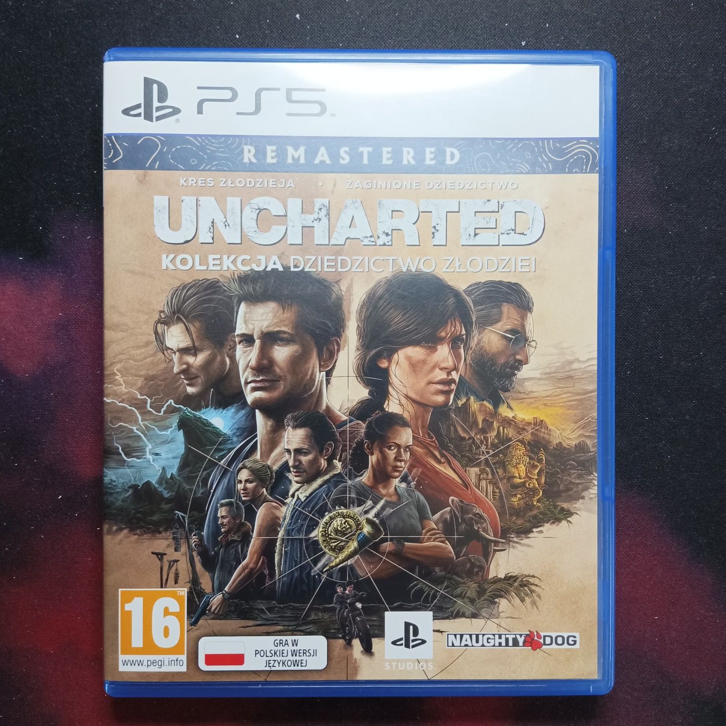 Uncharted remastred kolekcja dziedzictwo złodzieji PS5