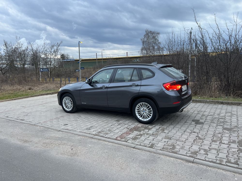 BMW X1 E84 lift 2.0d 2012r Bluetooth, skóry, nawigacja. Zamiana