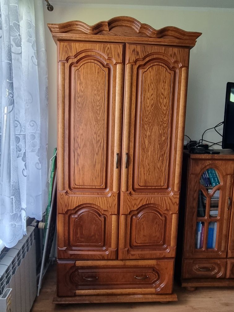 Komplet komoda, witryna, szafa,