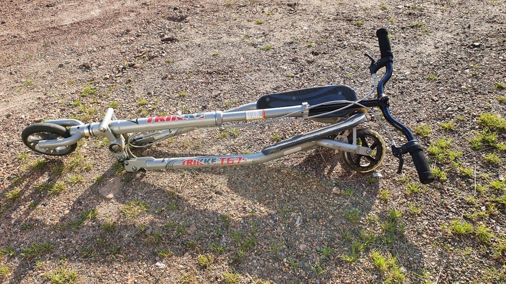 Trikke T67s trajk trajka trójkołowiec hulajnoga trójkołowa