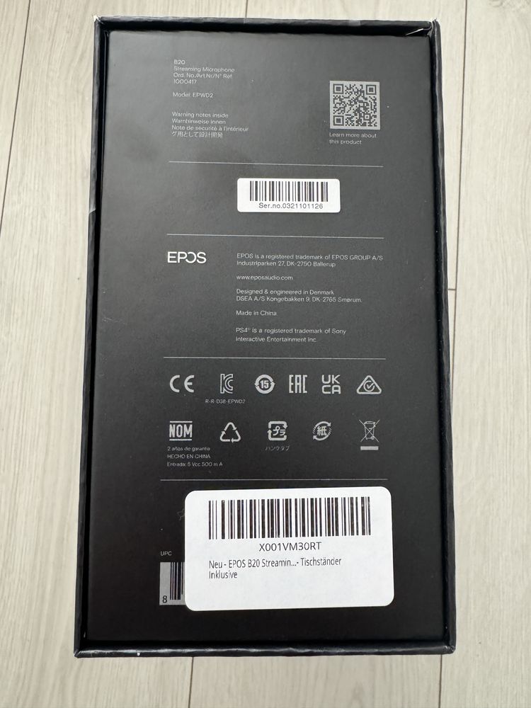 Mikrofon EPOS B20