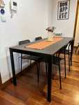 Mesa Extensível + 4 cadeiras (Ikea)