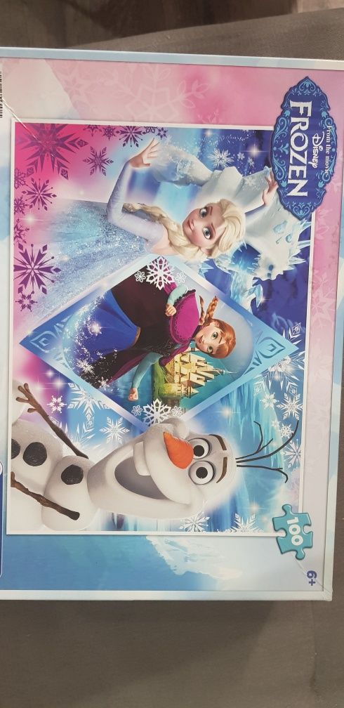 Puzzle Frozen Elsa Kraina lodu 100