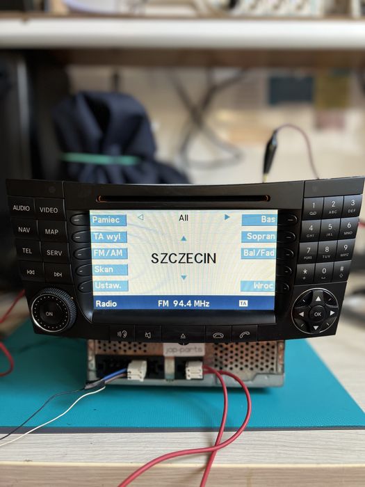 Naprawa i aktualizacja – Mercedes Comand NTG1-2.5, RNS510 VW