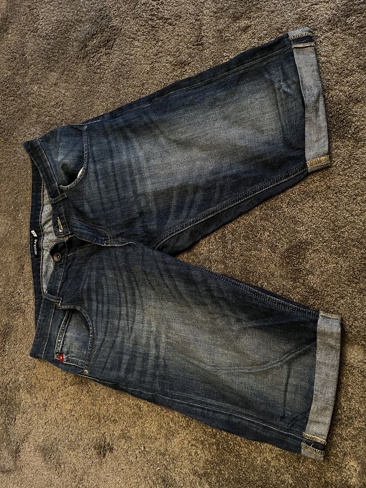 Męskie krótkie spodenki jeansowe Big Star