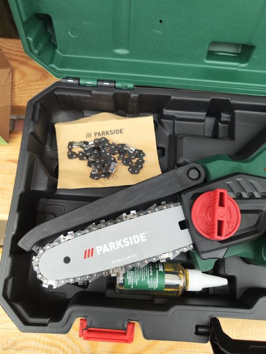 Акумуляторна ланцюгова пила Parkside PAGHS 20-Li B2 + ланцюг