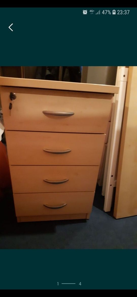 Szafka/kontener pod biurko Ikea