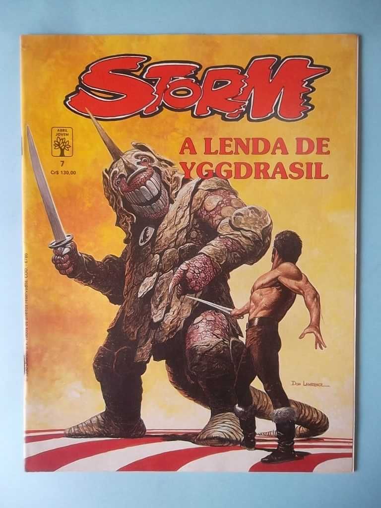 STORM Nº 1 a 10 completo Editora Abril Don Lawrence