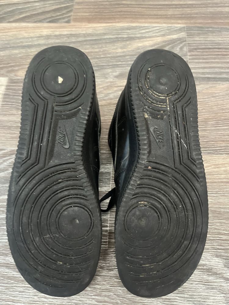 nike force 1 black. size 42.5