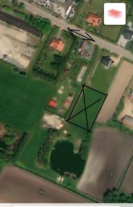 Sprzedam działkę budowlaną Krypno Kościelne