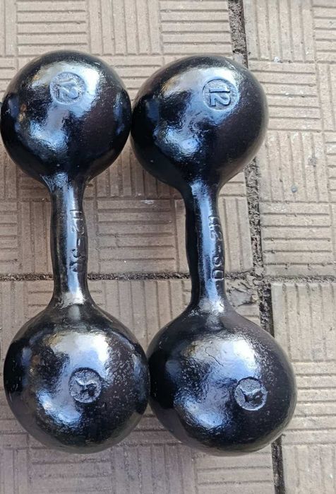 Ретро гантели 12 кг гантели  СССР