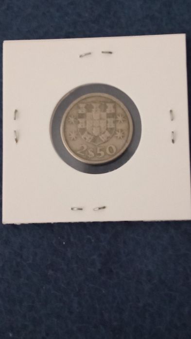 Moeda de 2.50 escudos de 1963