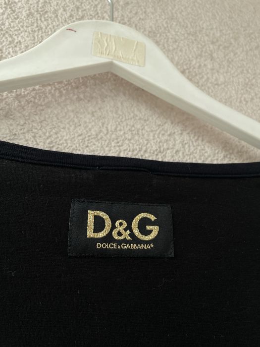 Жіноча шовкова футболка Dolce & Gabbana Size S