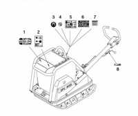 Wacker DPU 6055 DTR Instrukcja obsługi oraz katalog części J. POLSKI