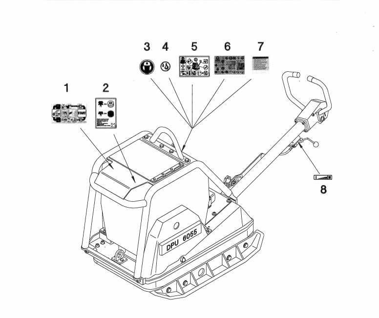 Wacker DPU 6055 DTR Instrukcja obsługi oraz katalog części J. POLSKI