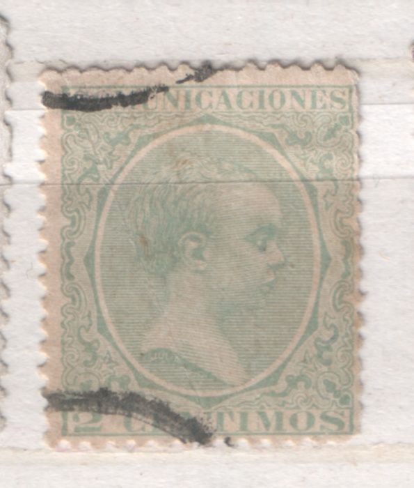 Zn. Hiszpania Mi 46b /1876r, 189 /1889r kas