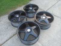 Felgi BORBET RST18 17x8J 4x100 ET35 VW BMW Opel Fiat Honda Seat Skoda