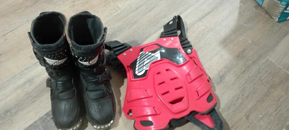 Botas motocross como novas fly