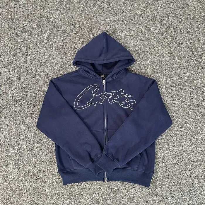 Зіп кофта Corteiz худі zip hoodie зіпка кортез y2k sk8 drill