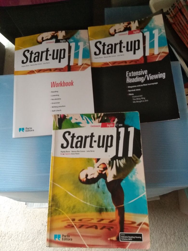 Startup 11 livros inglês