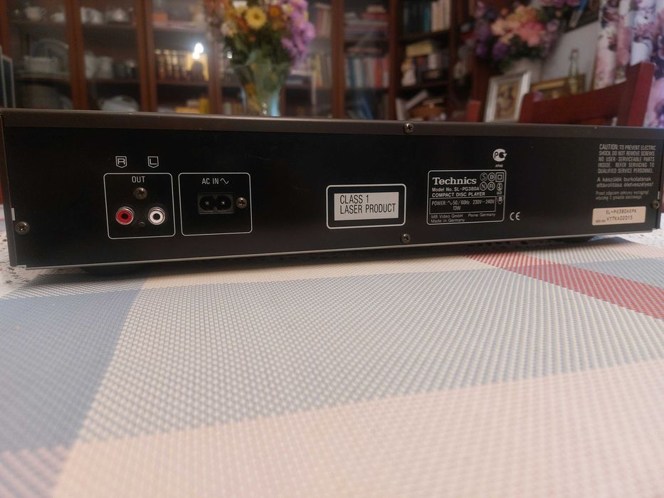 Technics SL-PG380A – wysokiej klasy odtwarzacz CD, w pełni sprawny