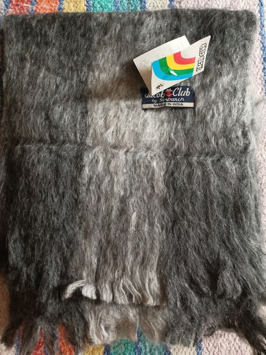 Мохеровый шарф для мужчин