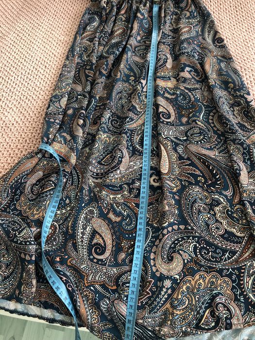 Damska sukienka letnia  wzór pawie piórka