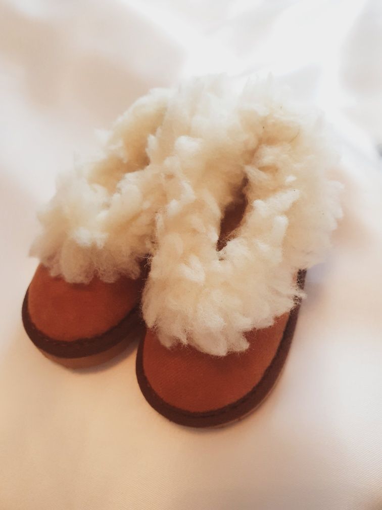 Novas - Pantufas Serra da Estrela / Botas Serra da Estrela - bebé cria