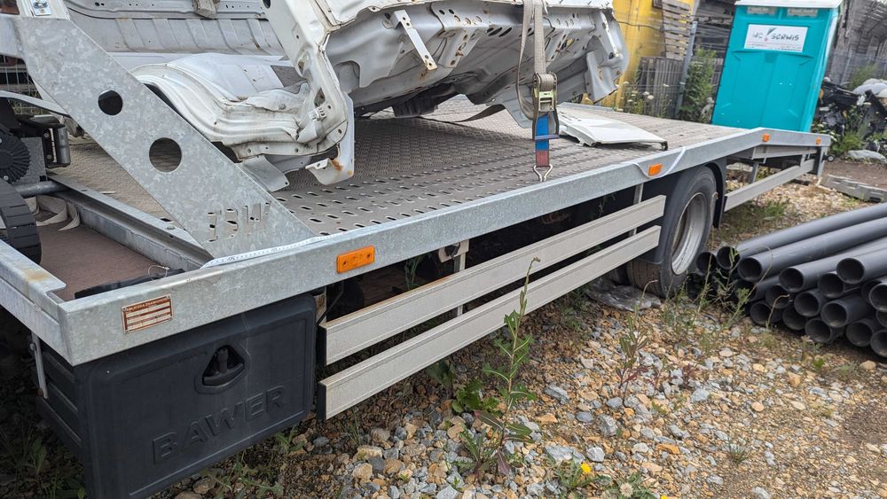 Najazd aluminiowy DMC 7,5T  zabudowa   autolaweta