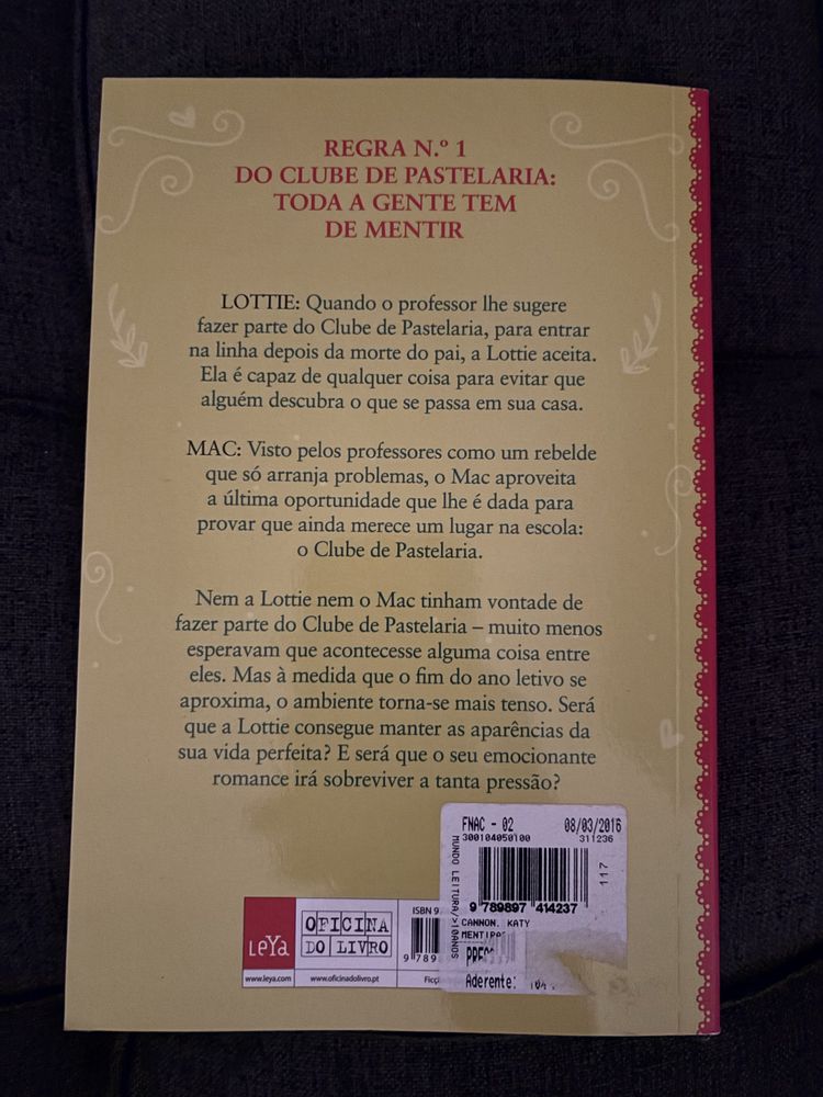 Mentiras, Paixão e Tartes de Limão
