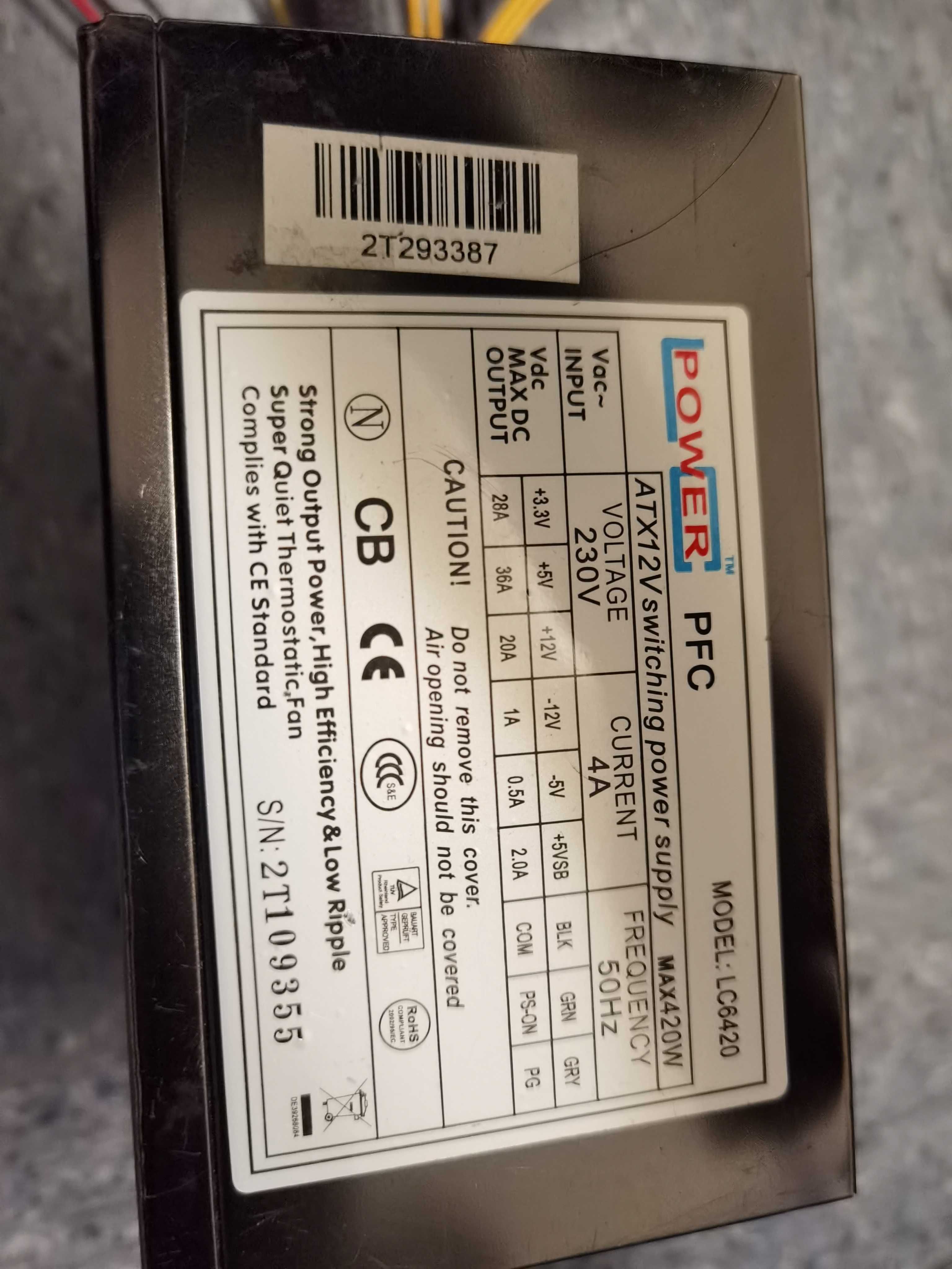 Продам блок питания lc Power lc6420