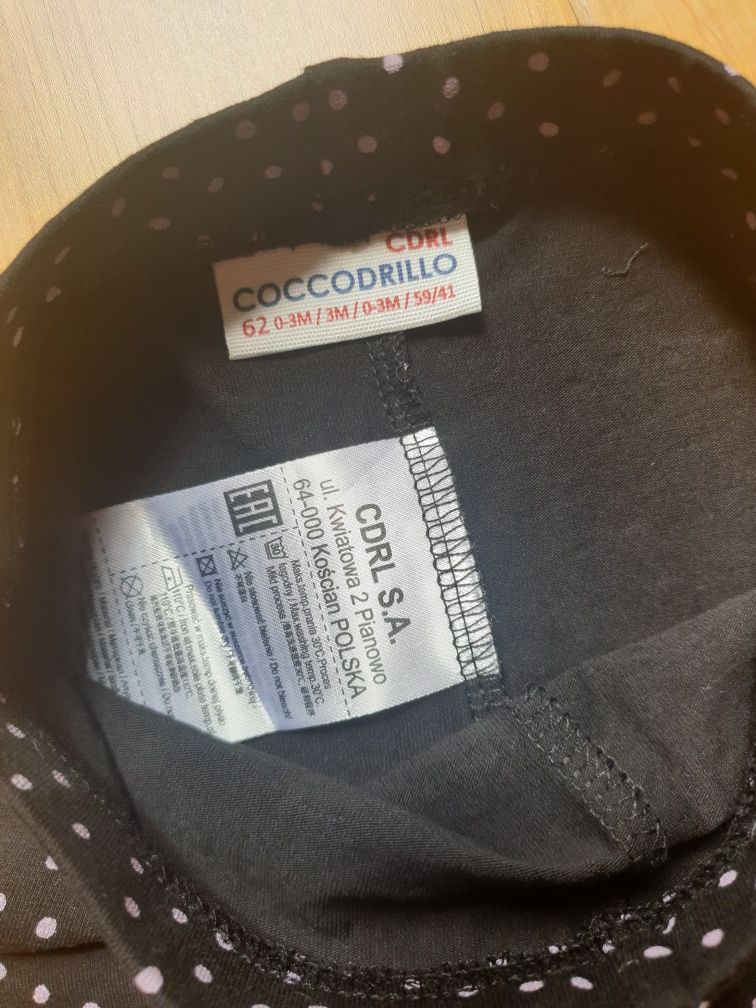 Leginsy Coccodrillo rozm 62 cm