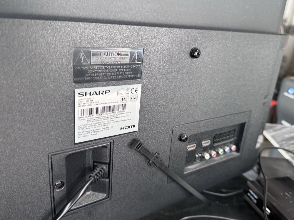 Telewizor TV SHARP 32C B4E harmon cardon AQOS z Pilotem super stan