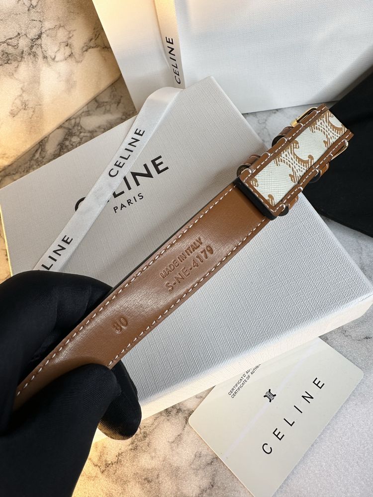 Pasek Celine Triomphe Canvas