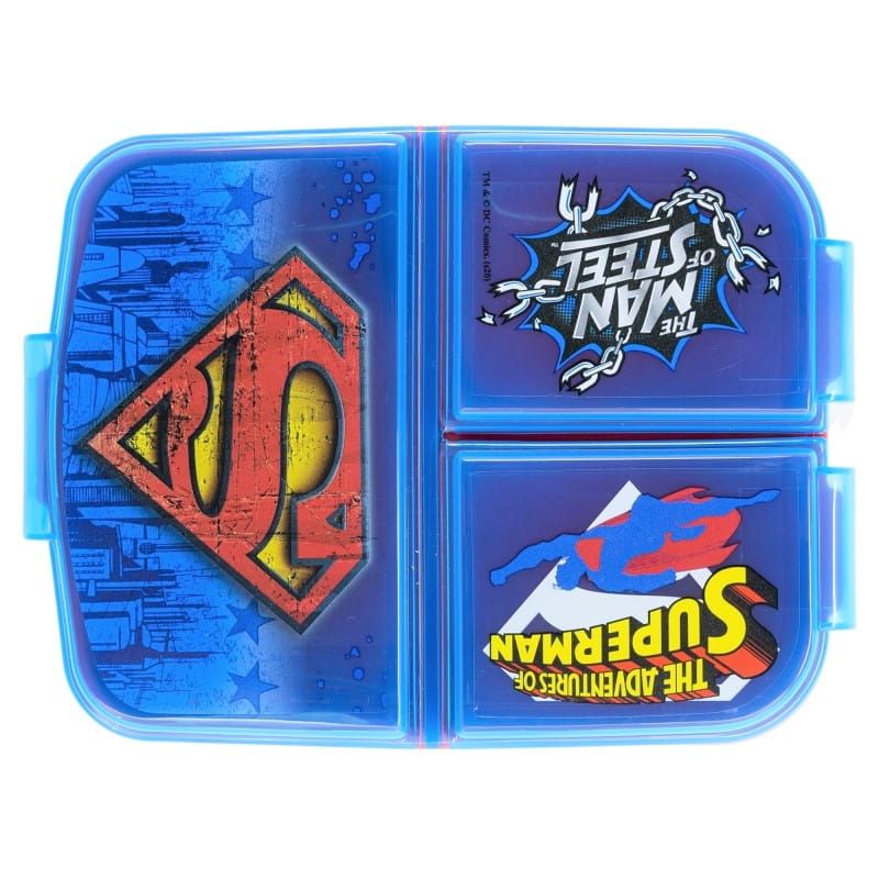 Śniadaniówka Pojemnik 3 Komory Superman Lunchbox