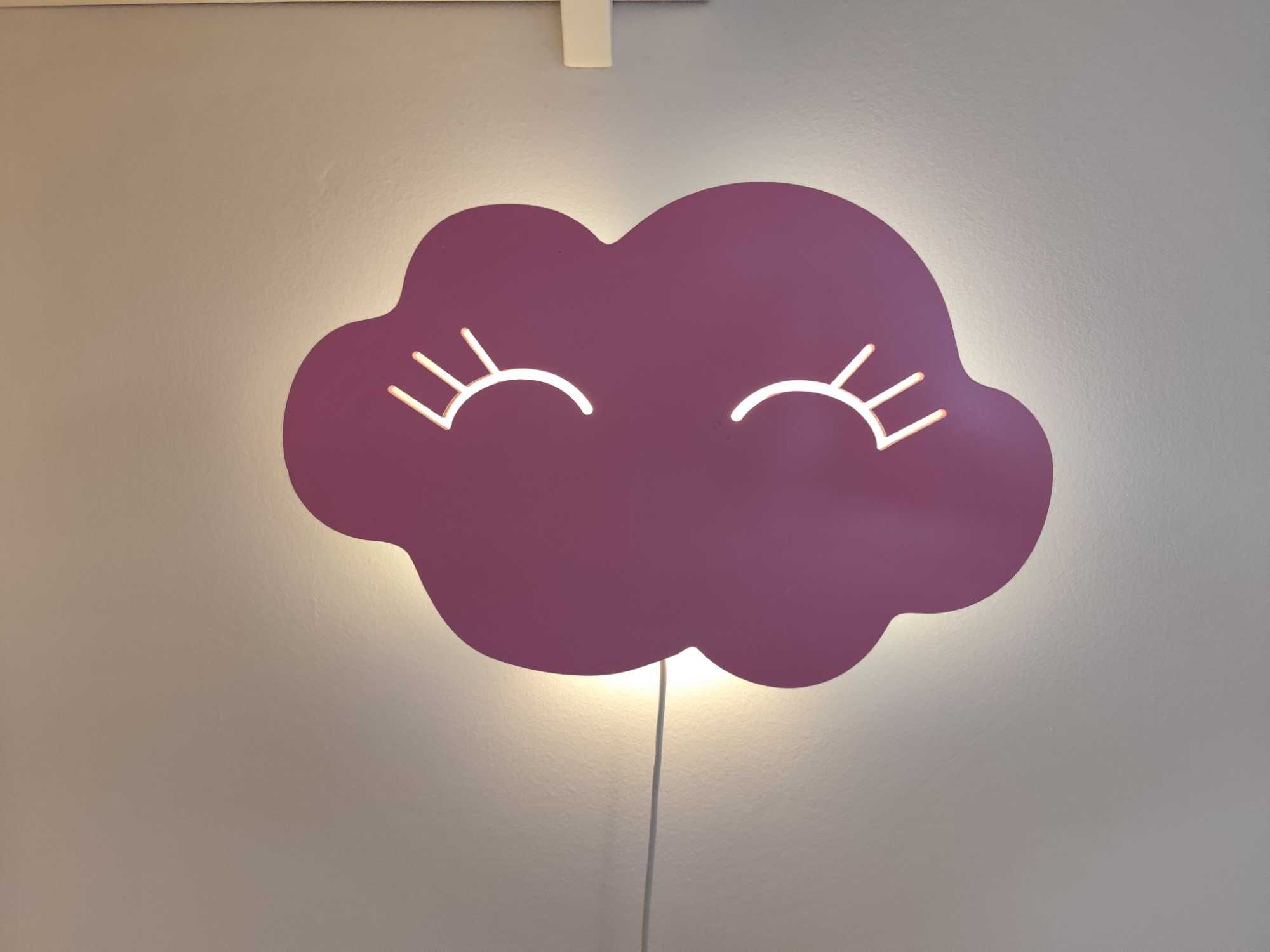 Lampka chmurka do pokoju dziecięcego