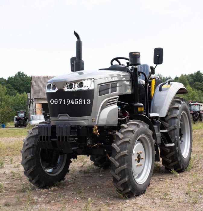 Мінітрактор Скаут ТЕ-504 Рівна підлога Резина Armour+2 циліндра Реверс