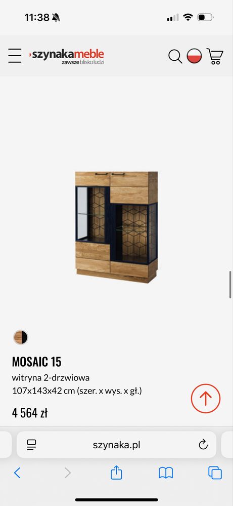 Drewniane meble Mosaic zestaw