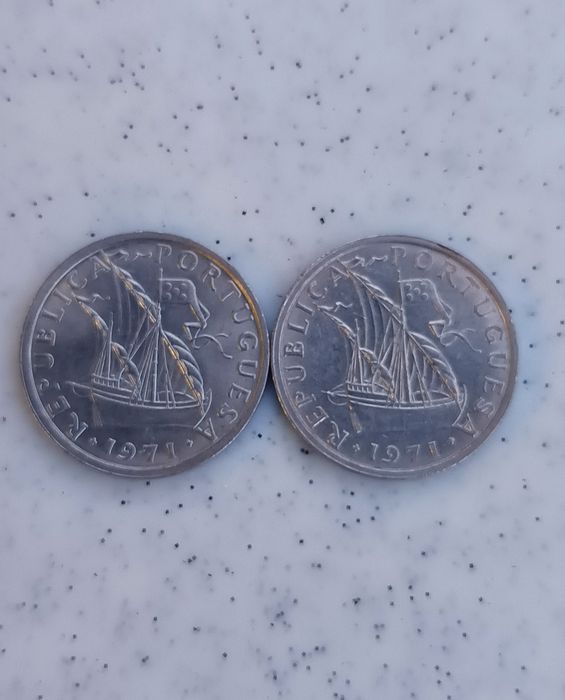 2 Moedas 1971 Portugal