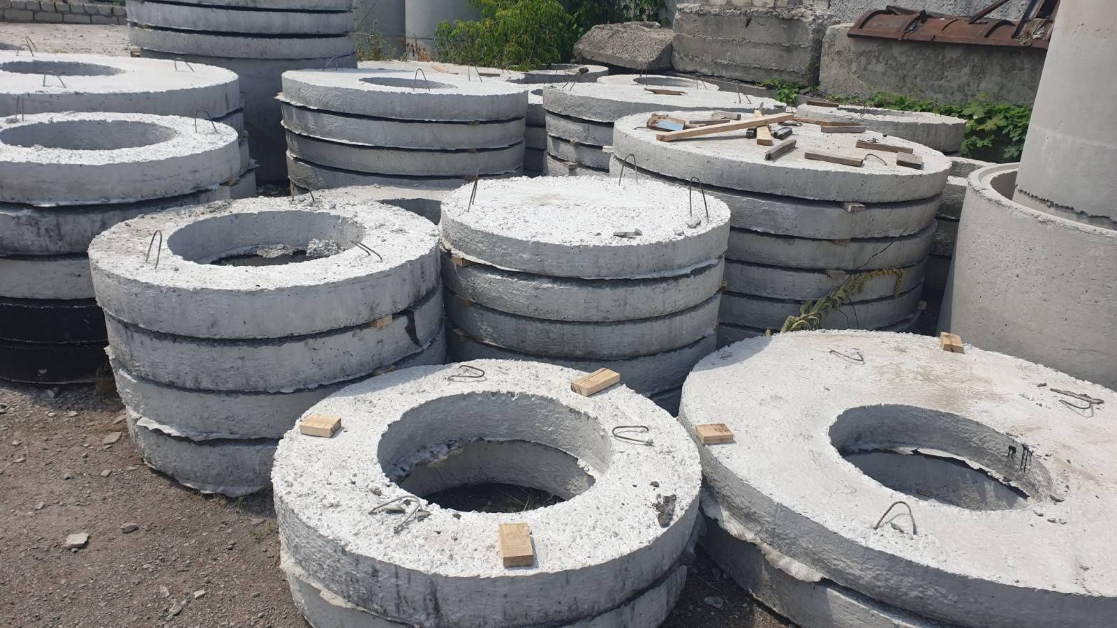 Кольца бетонные для скважин и канализации