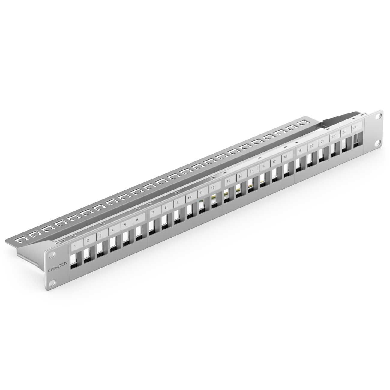 Patch Panel 24-portowy deleyCON